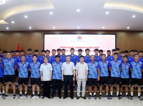 VIDEO: Chủ tịch VFF động viên U16 và U19 Việt Nam trước giải Đông Nam Á