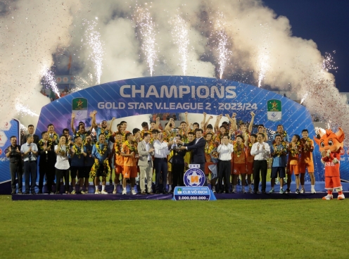 Vừa lên hạng, đội bóng Việt Nam đặt mục tiêu lọt top đầu V-League