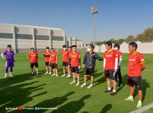 Tân HLV Hàn Quốc có lần đầu tiên với U23 Việt Nam tại Dubai Cup