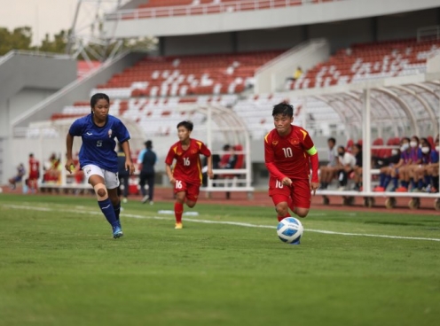 ĐT nữ U18 Việt Nam vào Bán kết giải AFF sớm 1 vòng đấu