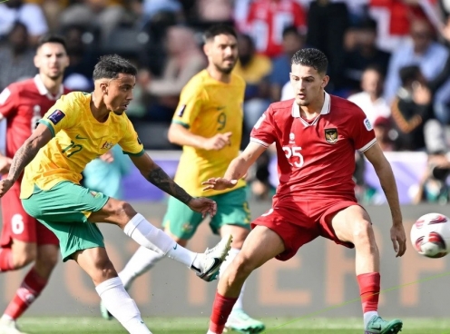 Trực tiếp Indonesia 0-0 Australia: Thế trận hấp dẫn