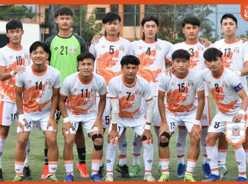 U20 Bhutan đến Việt Nam