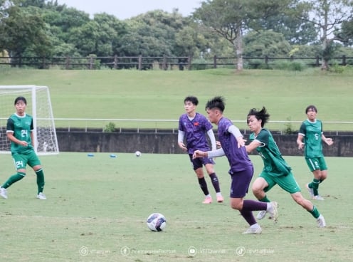 U17 Việt Nam thắng 7-0 đội Nhật Bản