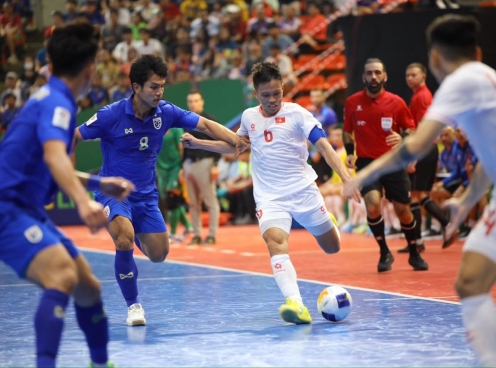 Lịch thi đấu bóng đá hôm nay 6/11: Futsal Việt Nam vs Thái Lan mấy giờ?