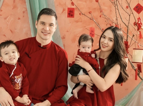 Gia đình Filip Nguyễn gây sốt