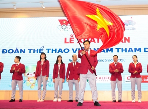 Đoàn Thể thao Việt Nam xuất quân tham dự ASIAD 2023