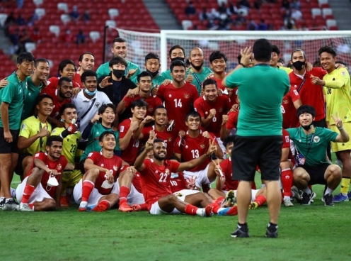 ĐT Indonesia vẫn 'vui mừng' sau 6 thất bại trong trận chung kết AFF Cup