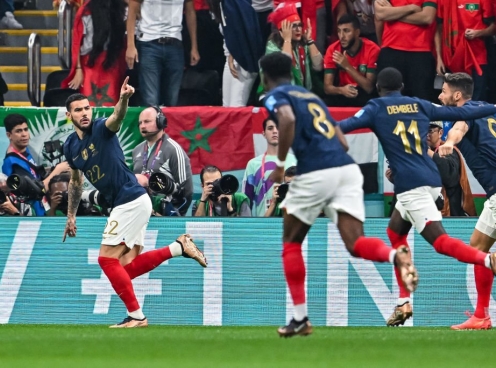 VIDEO bàn thắng Pháp 2-0 Ma Rốc: Thẳng tiến vào chung kết World Cup