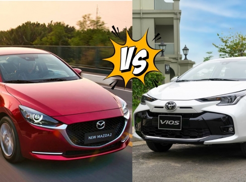 So sánh Mazda2 và Toyota Vios: Nên chọn xe nào?