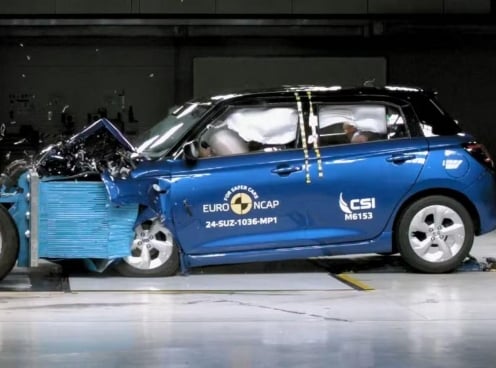 Suzuki Swift 2024 đạt kết quả bất ngờ trong thử nghiệm an toàn của Euro NCAP