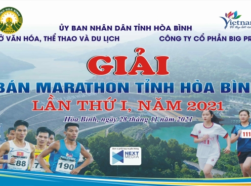 Hoà Bình tổ chức giải chạy bán Marathon trong trạng thái thích ứng an toàn