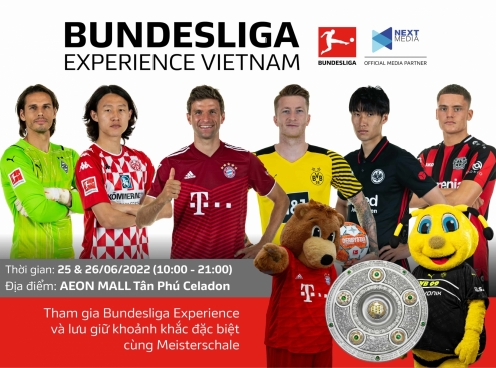 Tận hưởng không khí Bundesliga tại sự kiện Bundesliga Experience Viet Nam