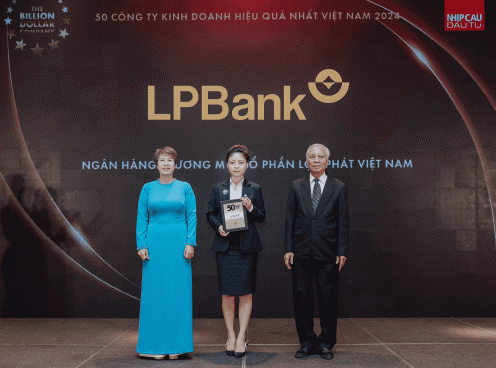 LPBank lọt Top đầu 50 Doanh nghiệp kinh doanh hiệu quả và nhà tuyển dụng được yêu thích 2024