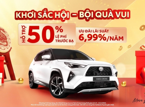 Toyota tung loạt ưu đãi lớn, hướng tới kỷ niệm 30 năm tại Việt Nam