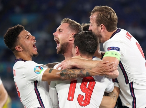 Vùi dập đối thủ, ĐT Anh thẳng tiến vào bán kết EURO 2021