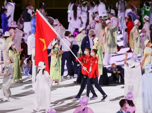 Những khoảnh khắc đẹp của các VĐV Việt Nam ở Olympic 2021 (P1)