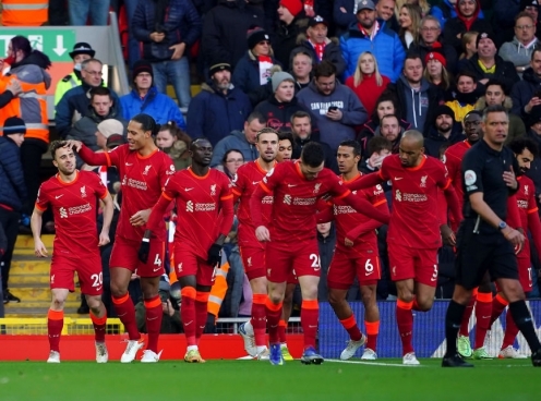 Áp đảo đối thủ, Liverpool dễ dàng giành 3 điểm tại Anfield