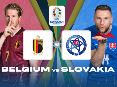Trực tiếp Bỉ 0-1 Slovakia: Bất ngờ xảy ra