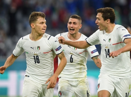 Italia chính thức giành vé vào bán kết EURO 2021