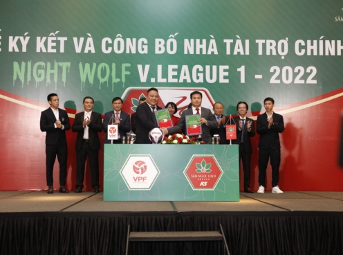 V.League có nhà tài trợ mới trong 3 năm