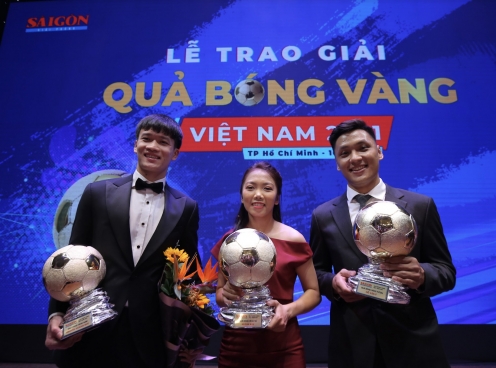 Lễ trao giải Quả bóng Vàng Việt Nam 2021 xuất hiện 'hạt sạn lớn'