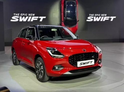 Suzuki Swift thế hệ mới tiếp tục ra mắt châu Á: 'Ăn xăng' 3,88 lít/100 km, giá quy đổi từ gần 200 triệu đồng