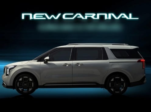 Kia Carnival bản nâng cấp 'rục rịch' trình làng khách Việt