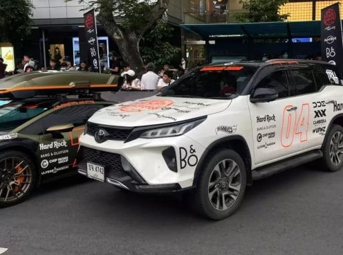 Chi phí tham dự Gumball 3000 của Toyota Fortuner Legender cao gấp khoảng 4 lần giá xe