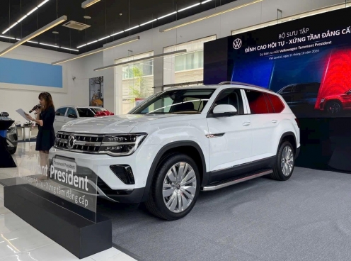 Volkswagen Teramont President cập bến đại lý: Giới hạn 88 xe trong năm 2024, giá từ 2,4 tỷ đồng