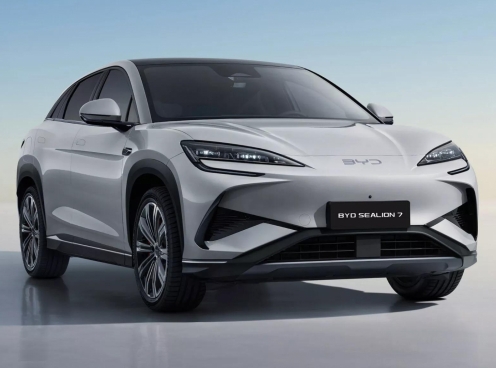 SUV điện BYD Sea Lion 07 ra mắt tại châu Âu, đối đầu trực tiếp với Tesla Model Y