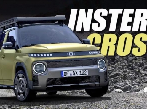 Vén màn Hyundai Inster Cross - SUV điện cỡ nhỏ với thiết kế 'bụi bặm'