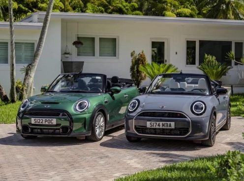 Vén màn Mini Cooper Convertible 2025: Tinh chỉnh ngoại thất, giá quy đổi từ hơn 850 triệu đồng