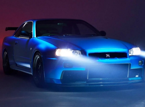 Huyền thoại Nissan R34 Skyline GT-R được phục chế thành siêu xe