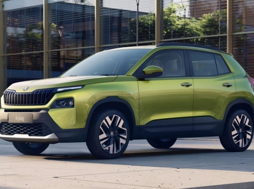 SUV cỡ nhỏ Skoda Kylaq trình làng, đối thủ mới của Raize, Sonet