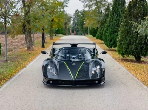 Chiêm ngưỡng 'độc bản' Pagani Zonda 760 LM Roadster, giá quy đổi dự kiến hơn 300 tỷ đồng