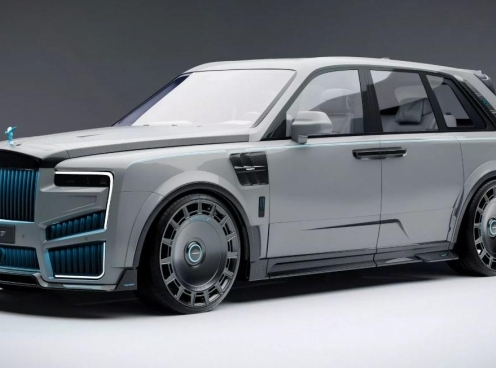 SUV hạng sang Rolls-Royce Cullinan hầm hố hơn qua bàn tay của hãng độ Mansory