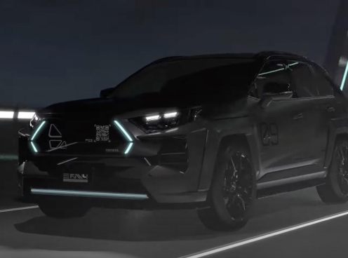 Toyota hé lộ concept RAV4 Dark Side Performance, sẽ trình làng vào đầu năm sau