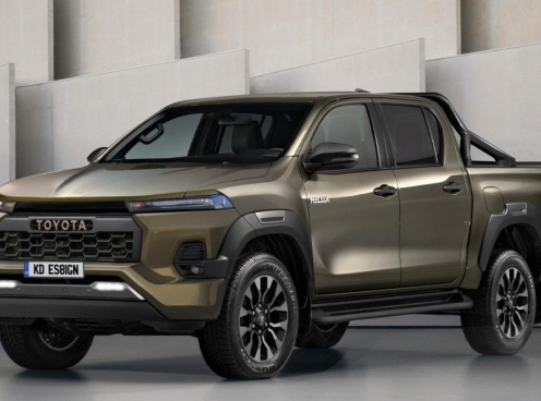 Phác họa thiết kế của Toyota Hilux đời mới: Không có quá nhiều đột phá