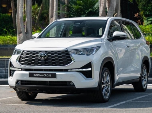 Top 5 xe hybrid bán chạy nhất tháng 2/2025: Toyota Innova Cross trở lại ngôi đầu