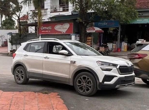 Skoda Kushaq xuất hiện trên đường phố Việt Nam, dự trình làng vào quý II/2025