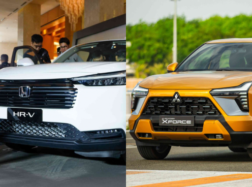 So sánh Honda HR-V 2025 và Mitsubishi Xforce: SUV cỡ B nào đáng mua hơn trong tầm giá 700 triệu đồng?
