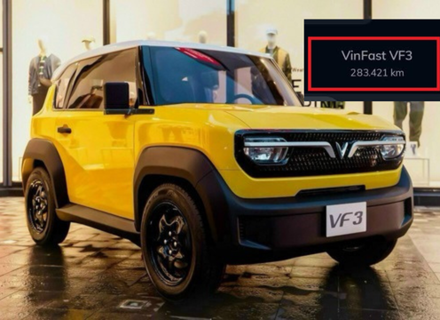 Xôn xao chiếc VinFast VF 3 chạy hơn 283.000 km trong chưa đầy 1 năm, cộng đồng mạng không tin nổi