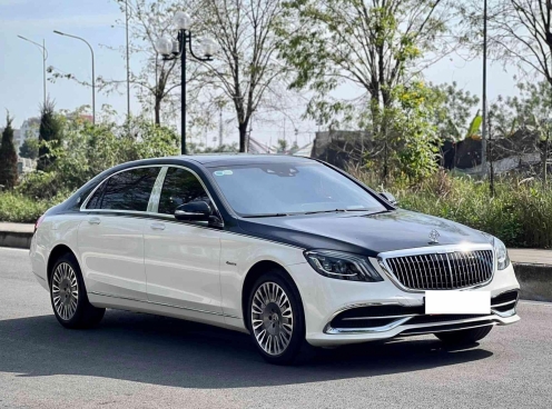 Lăn bánh 6 năm, xe sang Mercedes-Maybach S450 4Matic 2019 lên sàn xe cũ với giá khó tin