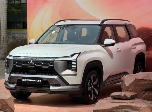 SUV 7 chỗ Mitsubishi Destinator vừa ra mắt Đông Nam Á có gì khác bản concept?