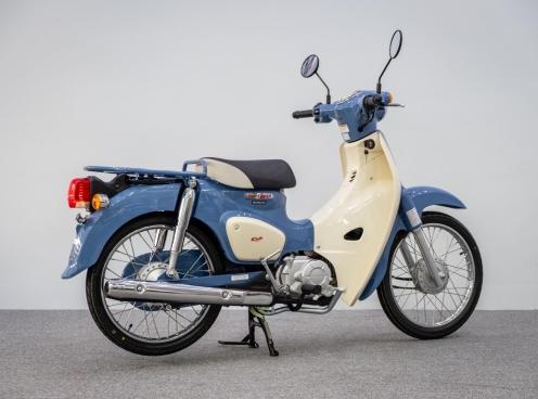 Honda Super Cub 50 phiên bản cuối cùng cập bến Việt Nam: Thiết kế hoài cổ, nhiều chi tiết độc quyền