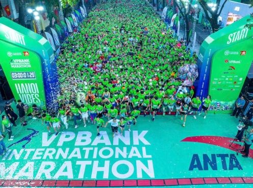 Những đóng góp cho thể thao cộng đồng của ANTA qua giải chạy VPBank International Marathon 2024