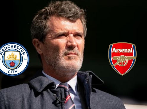 Roy Keane tự tin chỉ ra đội thắng giữa Man City và Arsenal