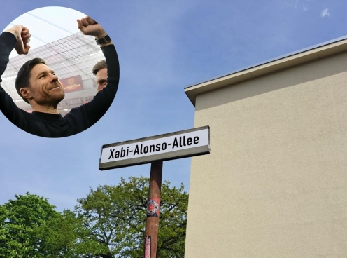 Xabi Alonso được đặt tên phố, NHM ùa về mừng vô địch Bundesliga