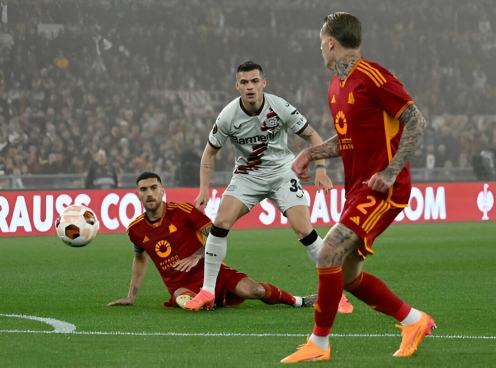 Trực tiếp Roma 0-0 Bayer Leverkusen: Đôi công hấp dẫn