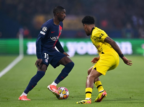 Trực tiếp PSG 0-0 Dortmund: Giờ nghỉ giải lao